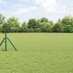 vidaXL Euro Hek Groen 0,4x25 m Staal, Verzenden, Nieuw, IJzer