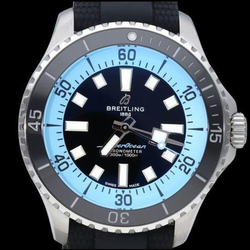 Breitling Superocean 44 A173761A1B1S1 uit 2023, Sieraden, Tassen en Uiterlijk, Horloges | Heren, Polshorloge, Gebruikt, Breitling