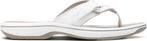 Clarks Brinkley Sea - Maat 39.5 - Dames Slippers - White, Kleding | Dames, Schoenen, Verzenden, Nieuw