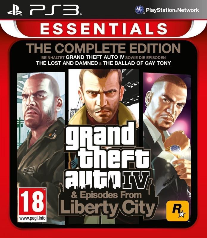 Grand Theft Auto 4 The Complete Edition (essentials) (Pla..., Spelcomputers en Games, Games | Sony PlayStation 3, Gebruikt, Vanaf 12 jaar