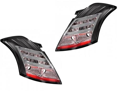 Achterlichten Suzuki Swift 2010- LED Zwart, Auto-onderdelen, Overige Auto-onderdelen, Ophalen of Verzenden