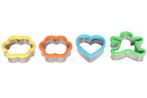 Rainbow Uitsteekvormpjes S16 4ass Heart-star-flower-doll, Huis en Inrichting, Ophalen of Verzenden, Nieuw