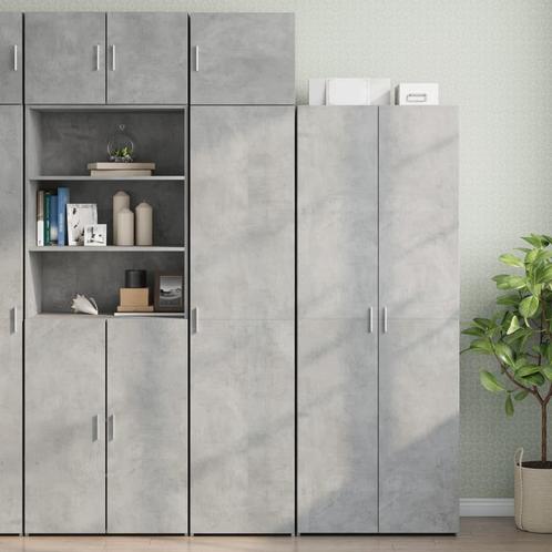 vidaXL Opbergkast smal 45x42,5x225 cm bewerkt hout, Huis en Inrichting, Kasten | Buffetkasten, 25 tot 50 cm, Nieuw, Overige houtsoorten
