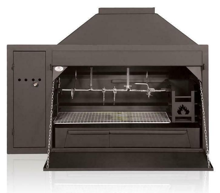 Home Fires Spitbraai Supreme de luxe 1200, Tuin en Terras, Houtskoolbarbecues, Nieuw, Met accessoires, Ophalen of Verzenden