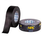 HPX 6200 Pantsertape - duct tape zwart - 48 mm x 25 meter, Verzenden, Nieuw