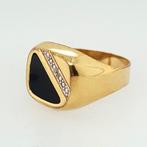 Zonder Minimumprijs - Zegelring - 9 kt. Geel goud, Witgoud