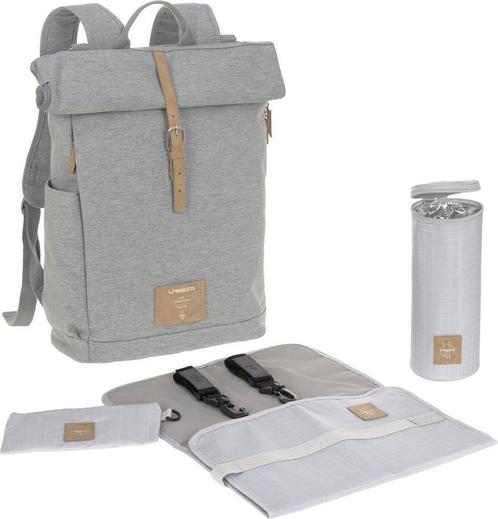 LÄSSIG Luiertas Rolltop Backpack rugzak incl verschoningsma, Kinderen en Baby's, Overige Kinderen en Baby's, Verzenden
