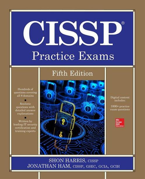9781260142679 CISSP Practice Exams, Fifth Edition, Boeken, Studieboeken en Cursussen, Zo goed als nieuw, Verzenden