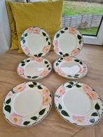 Villeroy & Boch - Bord (6) - Wild-Rose, Wildrose - Porselein, Antiek en Kunst