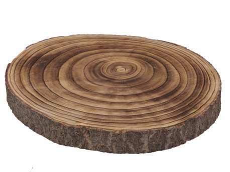 Boomstamschijf Paulownia slice FIRE Houten schijf 40*4cm, Hobby en Vrije tijd, Knutselen, Nieuw, Ophalen of Verzenden