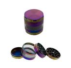 Aluminium Rainbow Kruidengrinder Ø63 mm, Verzamelen, Ophalen of Verzenden, Nieuw