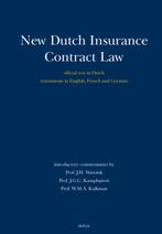 New Dutch Insurance Contract Law 9789086920037 J.H. Wansink, Verzenden, Zo goed als nieuw, J.H. Wansink