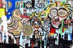 Paul Kostabi (1962) - The East Village in New York is dope