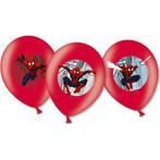 Spiderman Ballonnen Versiering 28cm 6st, Nieuw, Verzenden