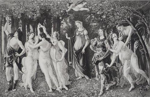 Sandro Botticelli (1445-1510), afte - Printemps, Antiek en Kunst, Antiek | Overige Antiek