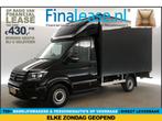 Volkswagen Crafter 35 2.0 TDI Bakwagen L3.80m 140PK €430pm, Auto's, Volkswagen, Zwart, Nieuw, Lease