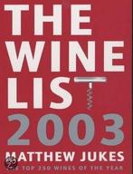 Wine List - A-Z Sampler 9780747244233 Matthew Jukes, Verzenden, Gelezen, Matthew Jukes