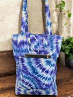 Shopper tas met Afrikaanse print - Blauwe Tie Dye - Herbruik, Ophalen of Verzenden, Nieuw