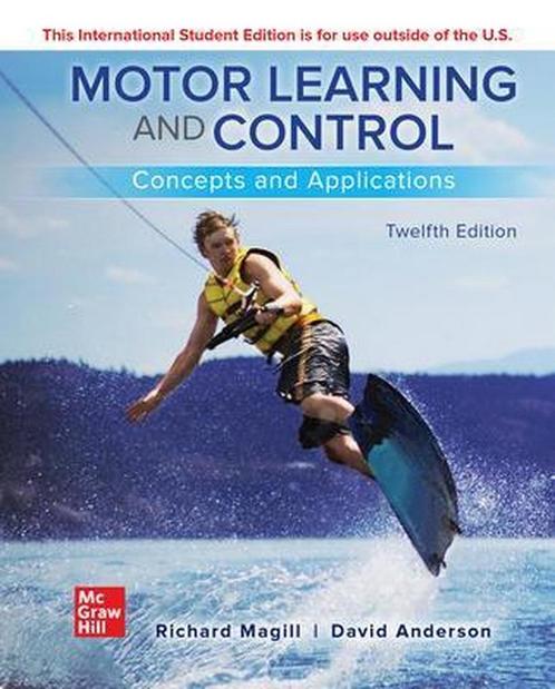 ISE Motor Learning and Control, 9781260570557, Boeken, Studieboeken en Cursussen, Zo goed als nieuw, Verzenden