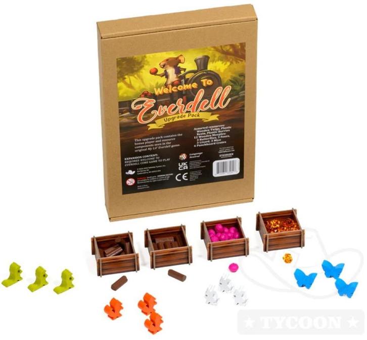 Welcome to Everdell - Junior- Upgrade Pack (Engelse versie), Hobby en Vrije tijd, Gezelschapsspellen | Bordspellen, Nieuw, Verzenden