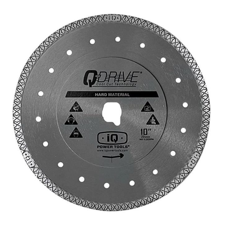 iQ Q-Drive diamantzaagblad 254 mm harde materialen, Zakelijke goederen, Machines en Bouw | Tuin, Park en Bosbouw, Overige typen