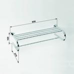 Handdoekhouder Sapho X-Round Hangend met Opbergruimte 65 cm, Ophalen of Verzenden, Nieuw