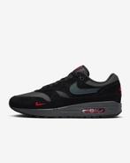 Nike Air Max 1 Bred’, Kleding | Heren, Ophalen of Verzenden, Nieuw, Zwart, Sneakers of Gympen