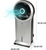 DOMO DO152A Mobiele Aircooler 800m³/u - reservoir 5.5L -, Doe-het-zelf en Verbouw, Elektra en Kabels, Ophalen of Verzenden, Zo goed als nieuw