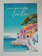 Monsieur Z - Affiche de tourisme Toulon French Riviera