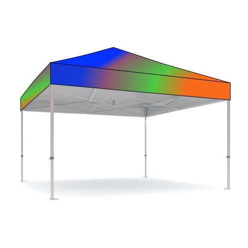Easy up partytent 4x4m - Professional | Heavy duty PVC |, Tuin en Terras, Partytenten, 4 tot 6 meter, Minder dan 5 meter, 2 meter of meer