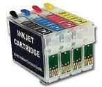 Hervulbare Cartridges  T0711 T0712 T0713 T0714 T0715, Ophalen of Verzenden, Nieuw, Epson