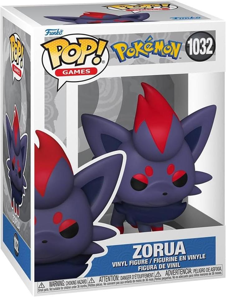 Funko Pop! - Pokemon Zorua #1032 | Funko - Hobby Artikelen, Verzamelen, Poppetjes en Figuurtjes, Nieuw, Verzenden