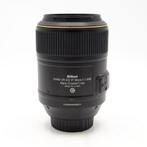 Nikon 105mm F2.8G AF-S VR Micro-Nikkor IF-ED Objectief (Occ), Ophalen of Verzenden, Zo goed als nieuw, Macrolens