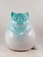 Vanessa Bonino - sculptuur, Gattone - 19 cm - Majolica -, Antiek en Kunst