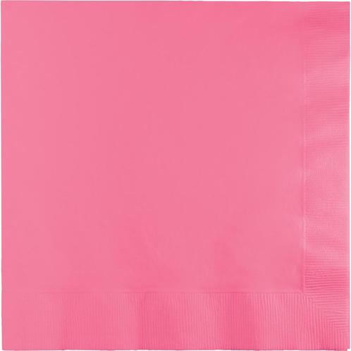 Roze Servetten 3-Laags 41cm 25st, Hobby en Vrije tijd, Feestartikelen, Nieuw, Verzenden