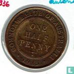 Australië ½ penny 1915 H, Postzegels en Munten, Verzenden, Losse munt