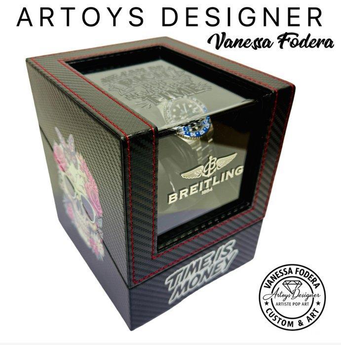 Vanessa Fodera (1981) - TIME IS MONEY - Watch winder XL, Antiek en Kunst, Kunst | Designobjecten
