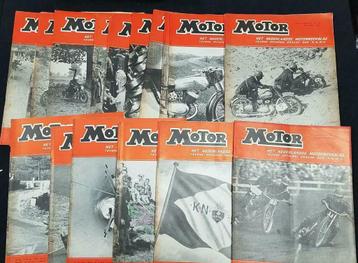 Het Nederlands Motorweekblad 'MOTOR' jaargang 1954 beschikbaar voor biedingen