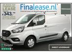 Ford Transit Custom 300 2.0 TDCI L2H1 2800KG Trekgew €354pm, Auto's, Nieuw, Ford, Zilver of Grijs, Lease