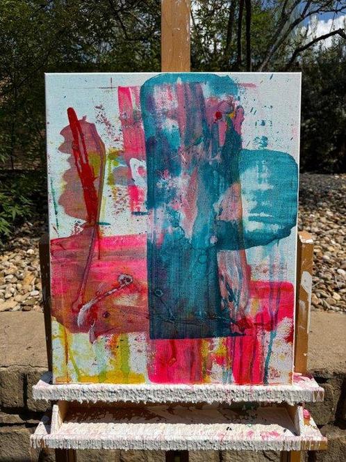Karl Lagasse (1981) - FEEL LOVE - Vendu sans prix de, Antiek en Kunst, Kunst | Schilderijen | Modern
