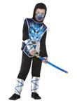 Ninja warrior kostuum blauw (Feestkleding Jongens)