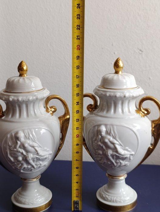 Capodimonte - Urn (2) - Keramiek, Antiek en Kunst, Antiek | Glas en Kristal