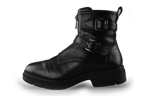 Tamaris Biker boots in maat 39 Zwart | 10% extra korting, Kleding | Dames, Schoenen, Zwart, Zo goed als nieuw, Overige typen, Verzenden