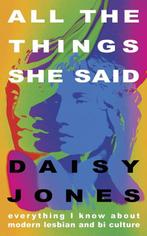 All The Things She Said 9781529328059 Daisy Jones, Verzenden, Gelezen, Daisy Jones