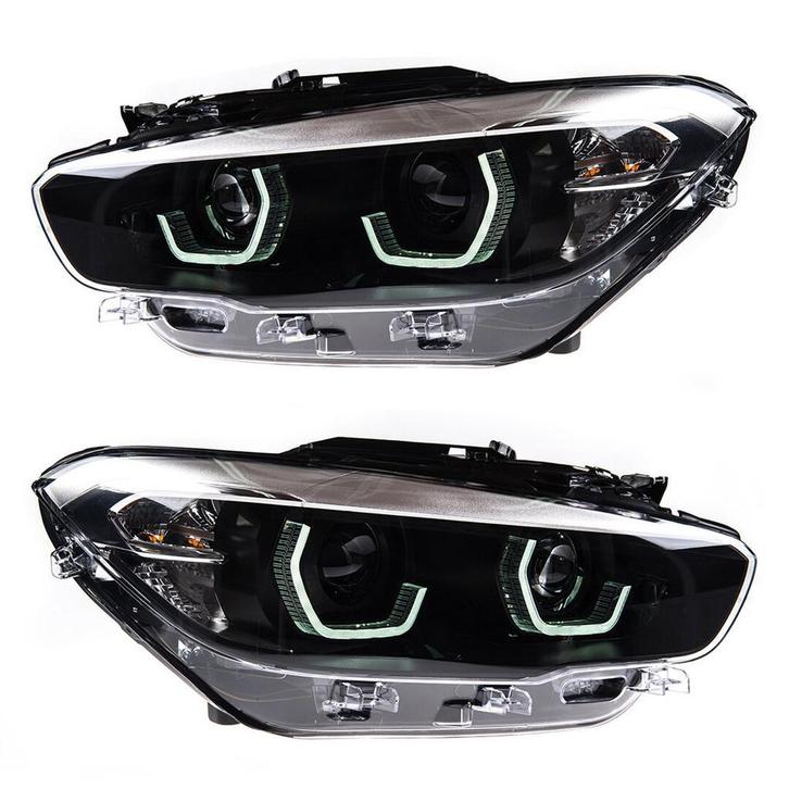 Angel Eyes Koplampen BMW 1 serie F20 LCI F21 LCI B4559, Auto-onderdelen, Verlichting, Nieuw, BMW