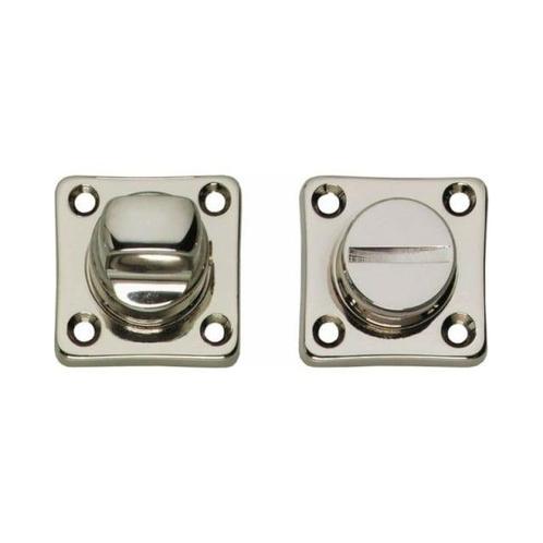 Wc sluiting set Nikkel type Ton 10 - Plat, Doe-het-zelf en Verbouw, Hang- en Sluitwerk, Nieuw, Overige materialen, Ophalen of Verzenden