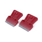 Benson Verfschrapers - 40 mm - Rood - 2-delig - Verwissel..., Doe-het-zelf en Verbouw, Ophalen of Verzenden, Nieuw