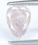 Diamant - 1.12 ct - Natural Fancy Light Purplish Pink - I3