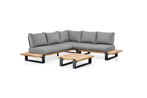 Suns Nardo loungeset 5-zits licht antraciet - Showroommodel, Tuin en Terras, Tuinsets en Loungesets, Ophalen of Verzenden