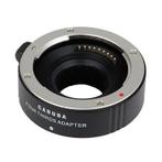 Caruba Lens Mount Adapter (Micro 4/3 naar 4/3) Chroom -, Ophalen of Verzenden, Nieuw, Overige typen